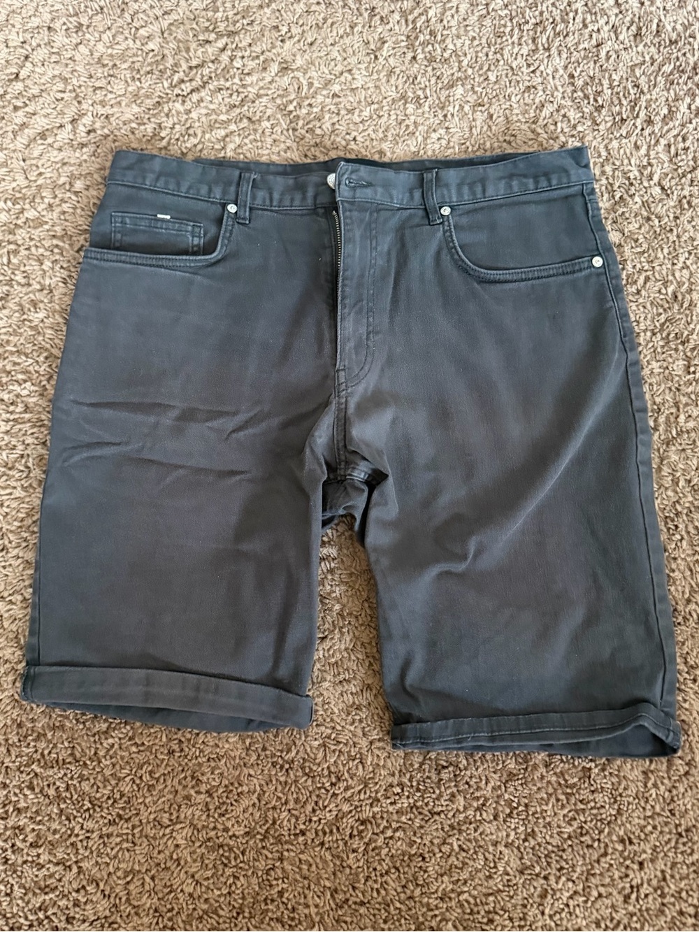 H&M Men's Dark Gray Jean Shorts
